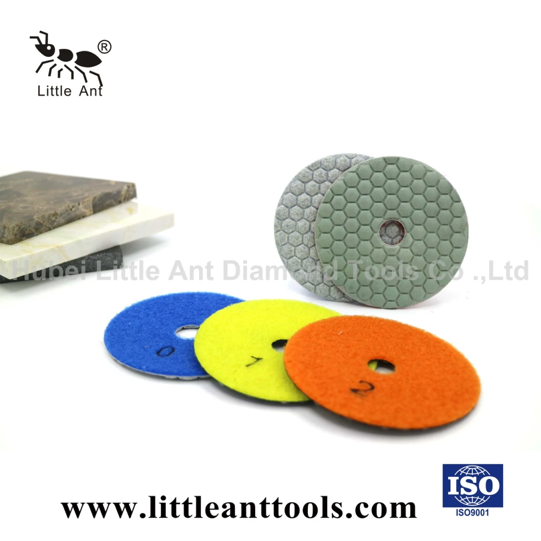 Quartz 6-Steps Little Ant Brand Dry Polishing Pad