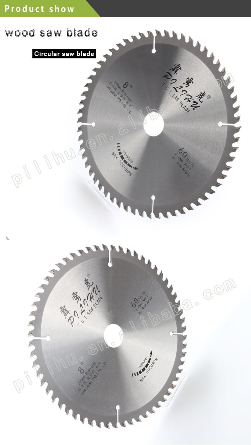 200mm Tct Circular Woodworking Saw Blades for Cutter Tools