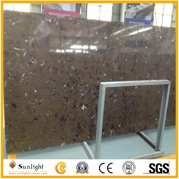 Red/White/Blue Artificial Stone Quartz Stone for Countertops and Worktops
