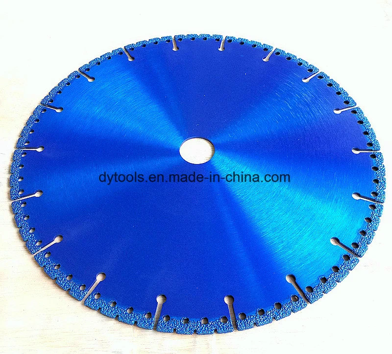 125mm Segment Vacuum Brazed Diamond Cast Iron Cutting Saw Blade