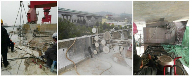 Rock Cutting Mini Diamond Wire Saw Pulleys for Sale