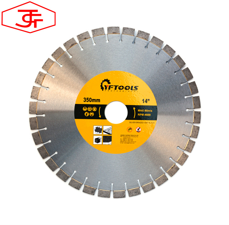 350mm Laser Welded Diamond Saw Blade for Stone