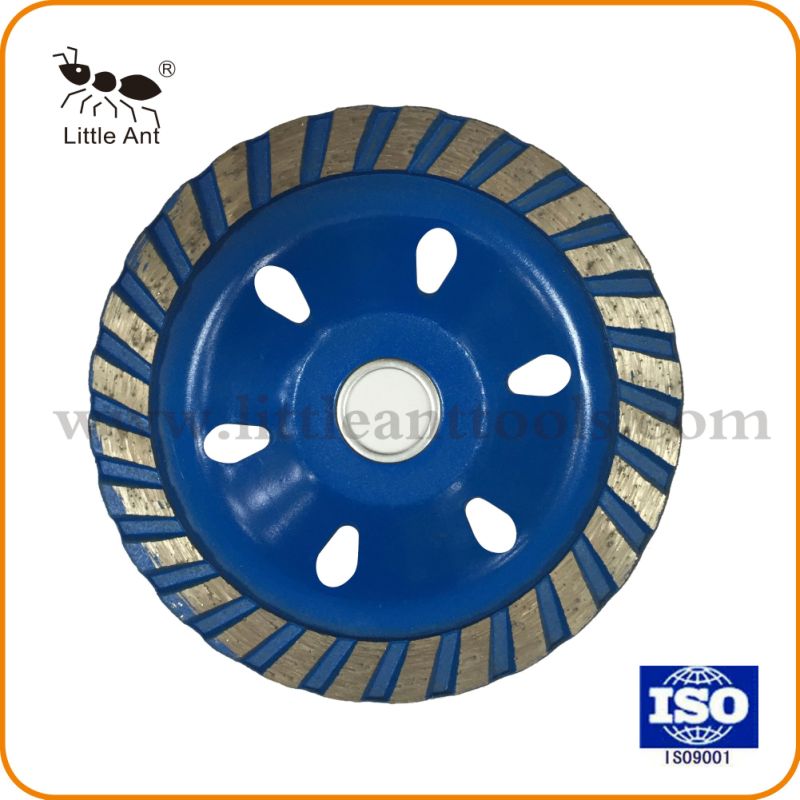 4"/100mm Diamond Floor Grinding Plate Diamond Polishing Pad Grinding Cup Wheel