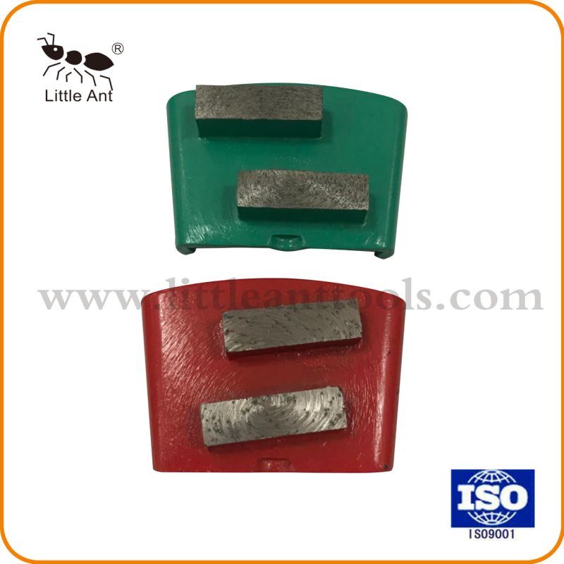Floor Trapezoid Magnetic Metal Diamond Tooling Grinding Shoes for Concrete Removal