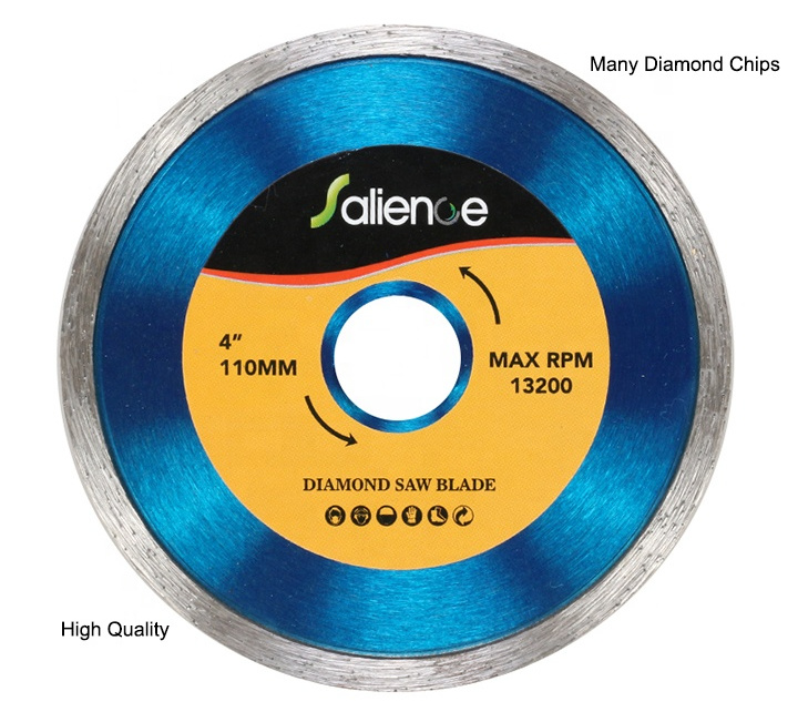High Quality Continuous Diamond Cutting Blade 110mm