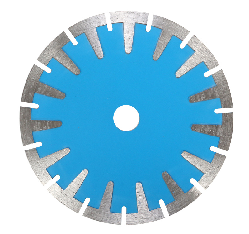 Segmented T-Shaped Diamond Saw Blades for Marble Cutting