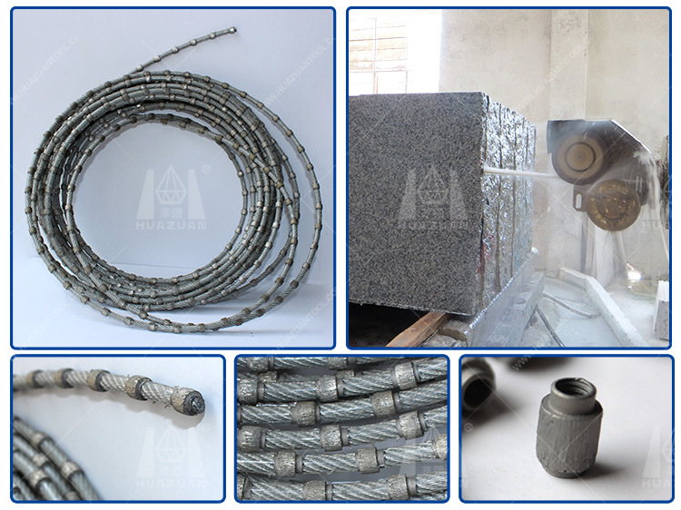 Wholesale Diamond Wire Rope for Marble Granite Block Trimming
