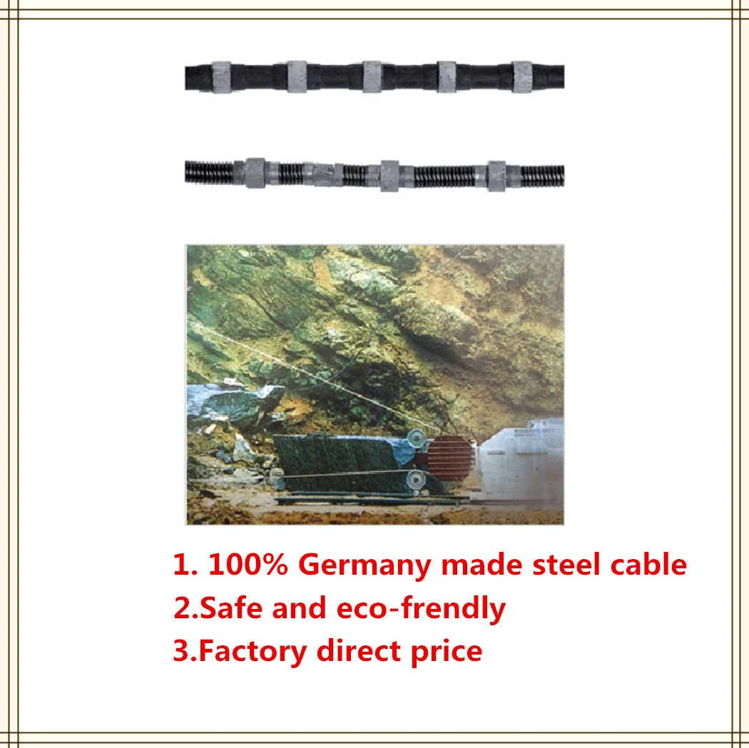 European Quality Diamond Wire Saw for Granite Marble Concrete