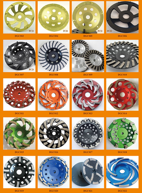 Various Types Segments Cup Wheel Grinding Diamond for Floor Grinding