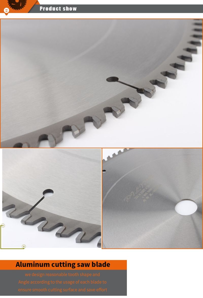 Table Saw Cutting Circular Saw Blade for Cutting Aluminum
