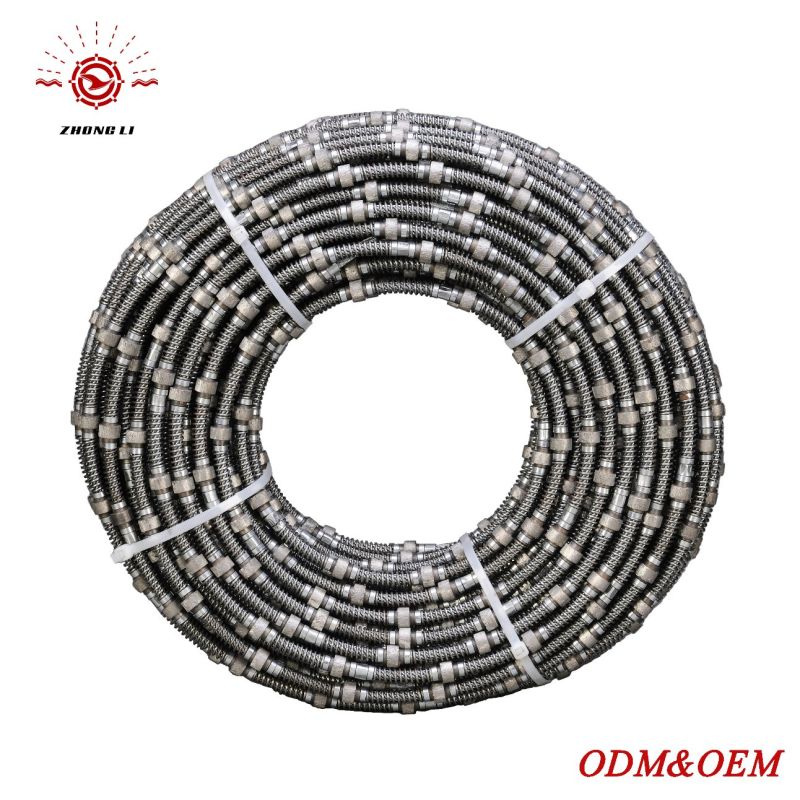 Diamond Cutting Tool Diamond Wire Saw Rope for Granite Marble Quarry Concrete Cutting