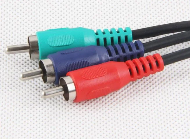 RCA Cable Composite Video Lead 3RCA Plugs to 3RCA Plugs