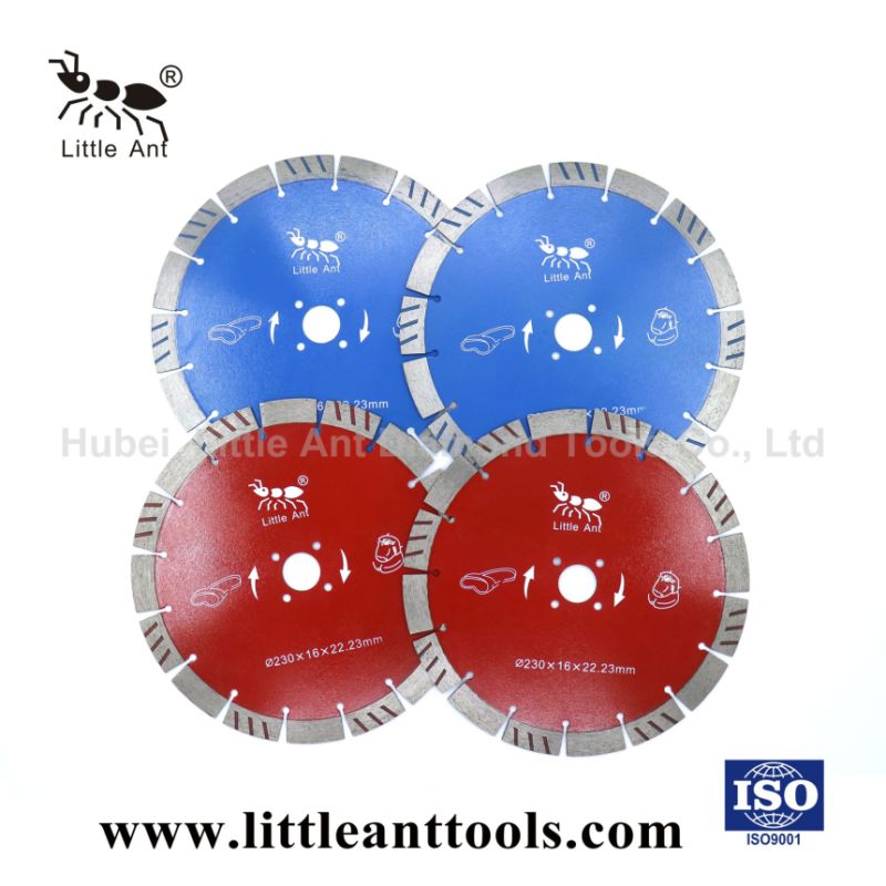 Red Color Diamond Saw Blade for Cutting Granite Stone