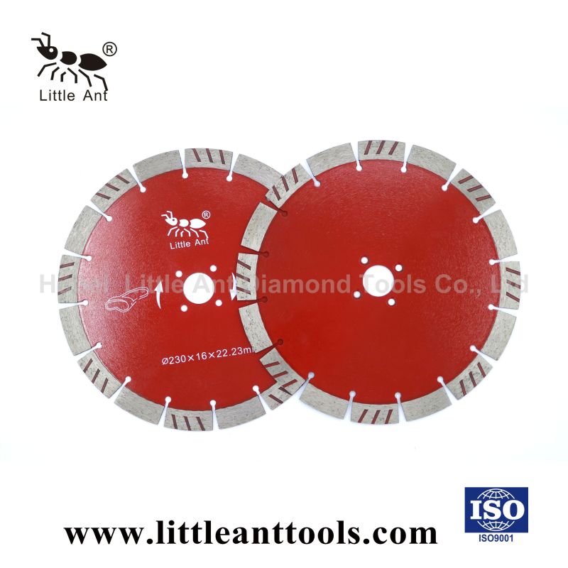 230mm 9'' Cutting Disc Diamond Cutting Blade for Stone with Good Sharpness
