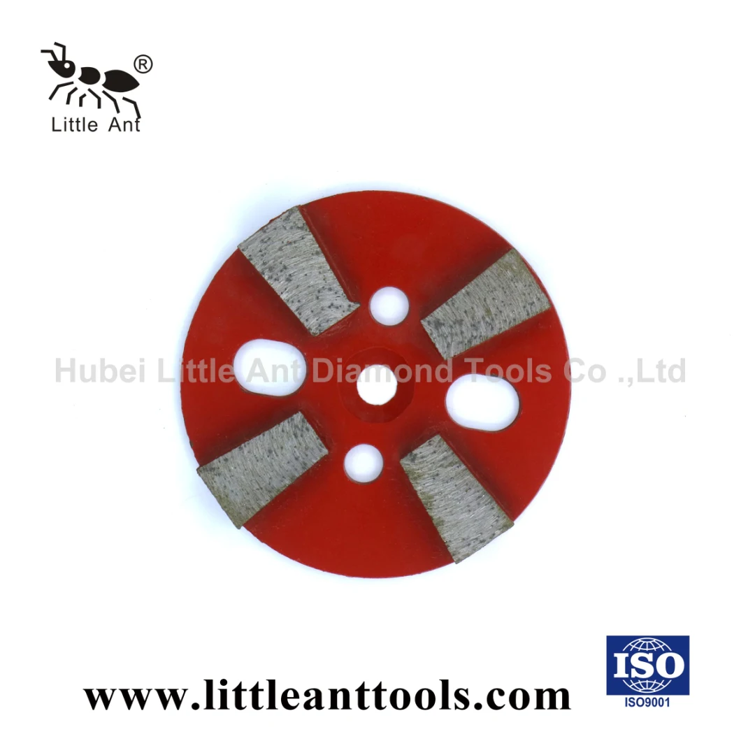 Diamond Grinding Shoes Plates for Concrete/Terrazzo Floor with Metal Bond
