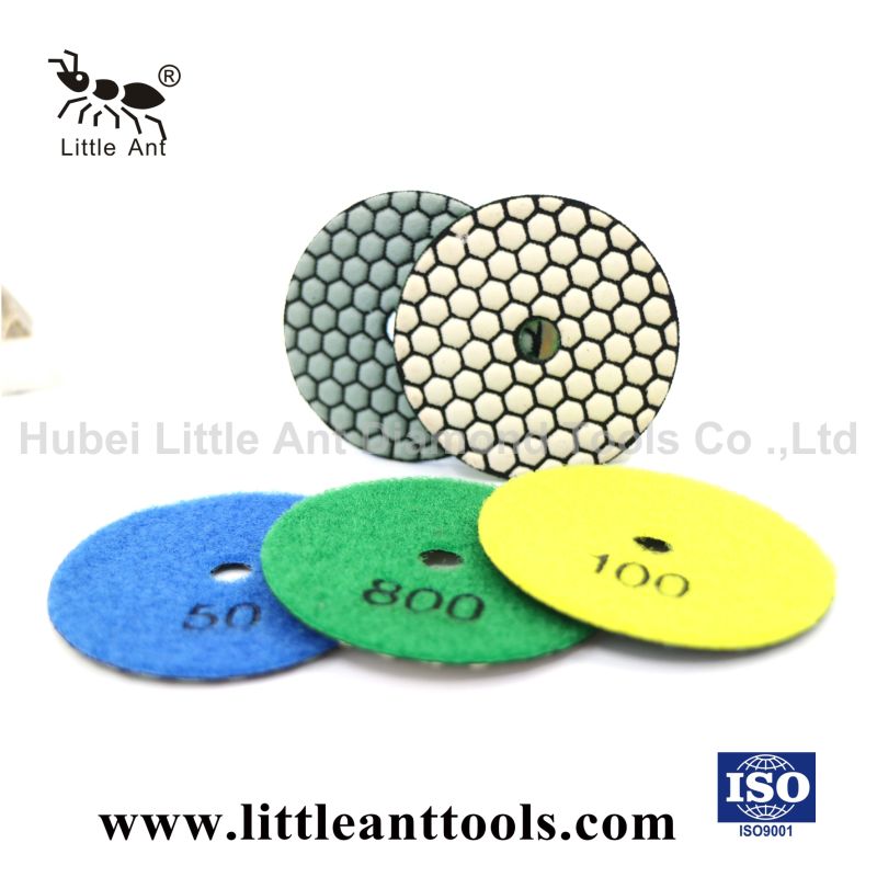 Hot Sale Hand Grinder Abrasive Dry Use Sanding Diamond Polishing Pad