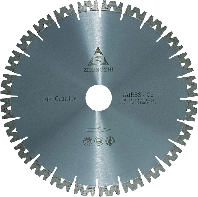 300mm-800mm Diamond Brazed Cutting Disc Granite Saw Blade