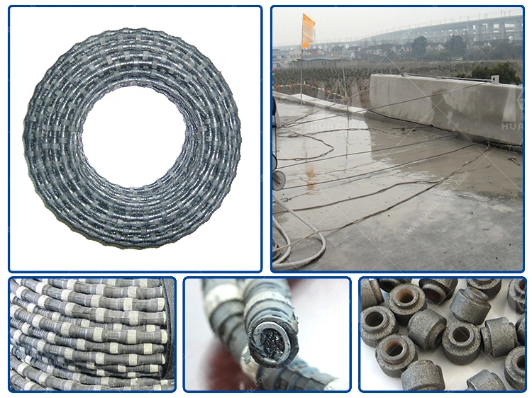 High Efficiency Stone Cutting Wire Saw for Sale