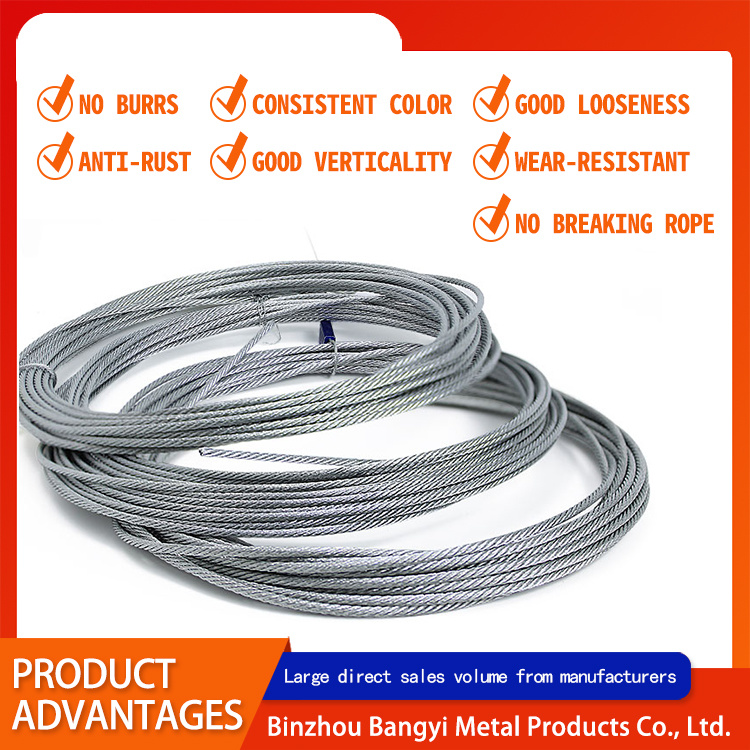 Wire Rope Fence Galvanised Wire Rope Tensioned Wire Rope Trellis System