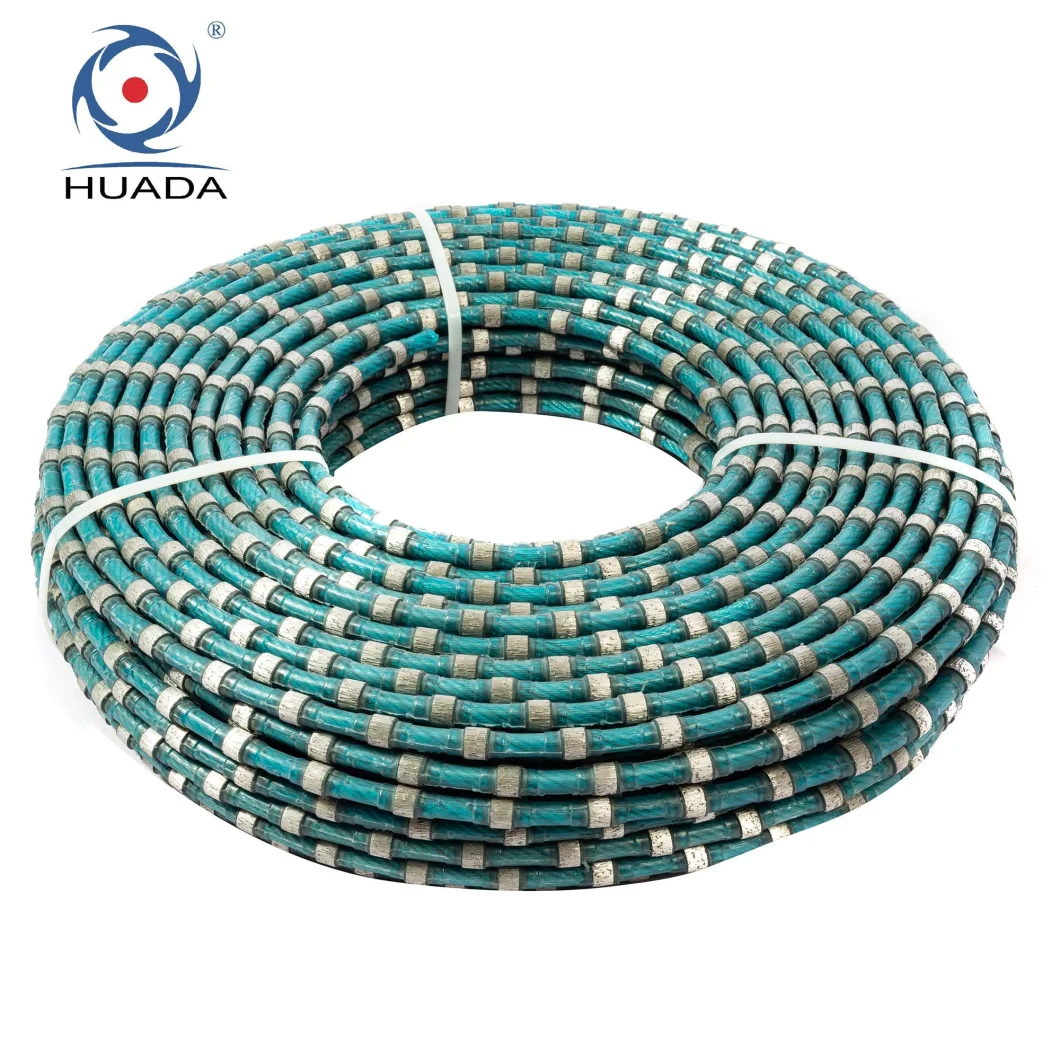 Huada 10mm Plastic Diamond Wire for Granite Profiling and Squaring