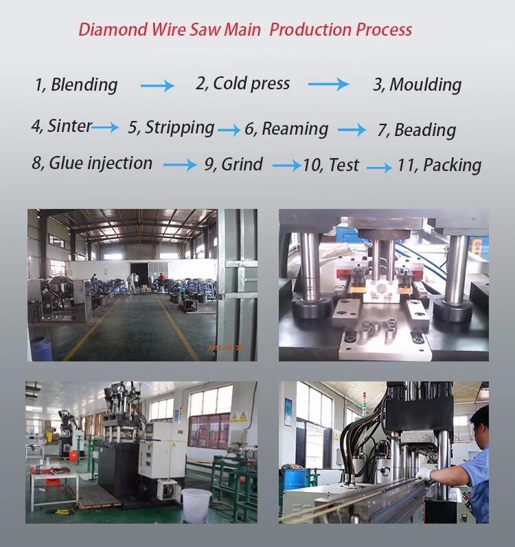 Spring Bond Diamond Saw Wire for Marble Quarry