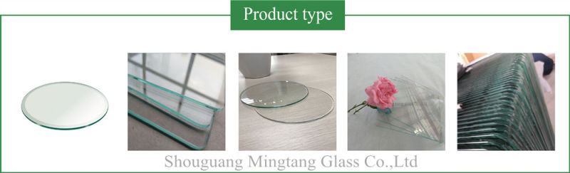 Cut Small Size Polished Edge Clear Sheet Glass for Picture Frame