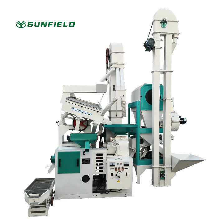 20 Tons/Day Complete Set Agricultural Machinery Combine Rice Milling Processing Machine