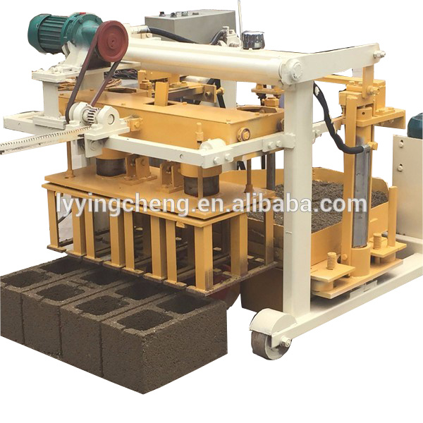 Qt40-3A Movable Hydraulic Block Making Machine for Sale for Hollow Block