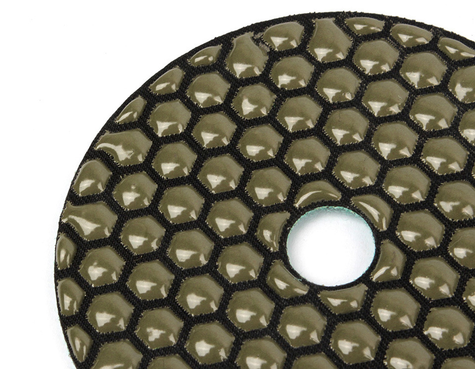 4inch/100mm Abrasive Tool Resin Dry Polishing Pad Stone/Concrete/Marble Grinding Wheel