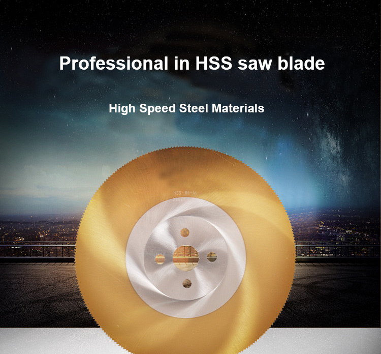 HSS Circular Saw Blades for Metal Cutting Cold Saws