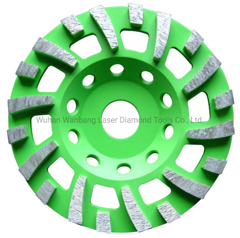 125mm and 180mm L Segment Concrete Grinding Diamond Cup Wheels