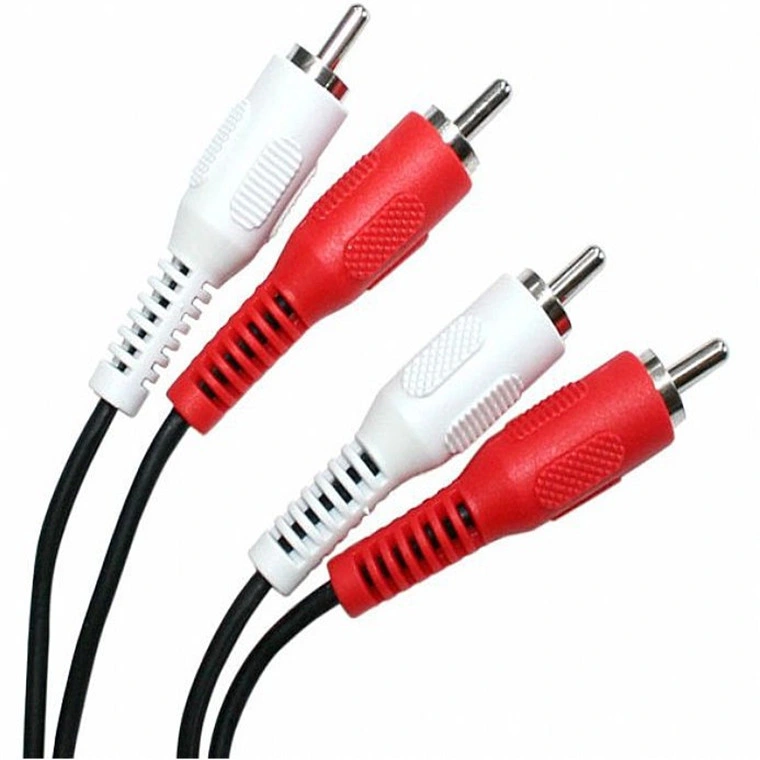 Audio and Video Cable 2RCA Plugs to 2RCA Plugs
