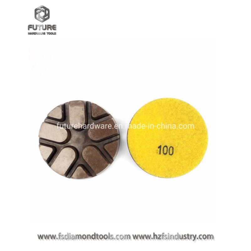 3inch Concrete Abrasive Floor Polishing Pads for Wet Use