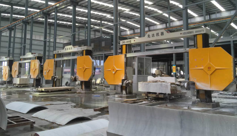 CNC Stone Cutting Machine with Diamond Wire for Marble and Granite