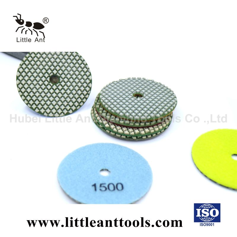 4"/100mm Super Polishing Pads for Granite, Marble and Quarts