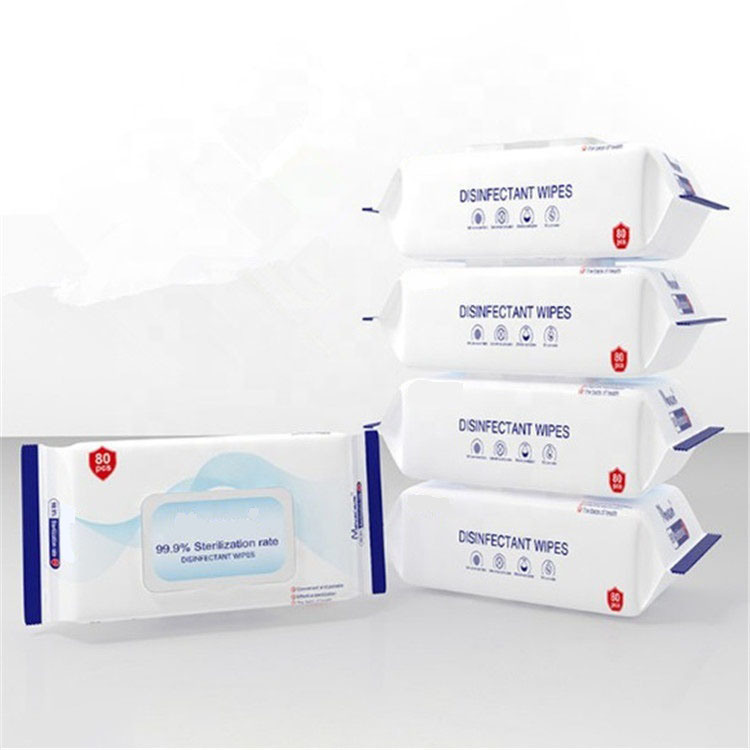 80sheets Disinfectant Wet Wipe Disinfectant Wipes Cleaning Disinfectant Wet Wipes
