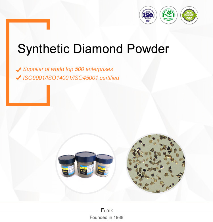 Funik Best Selling Synthetic Diamond Powder for Abrasive Tools