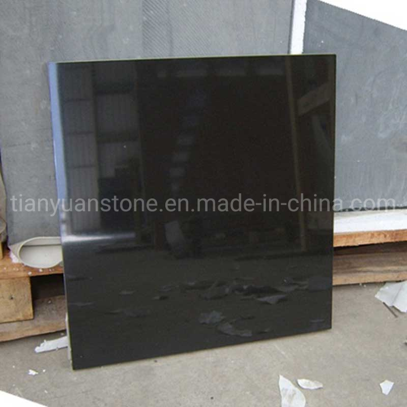China Black, Mongolia Black Granite, Pure Black Granite for Tiles/Slabs