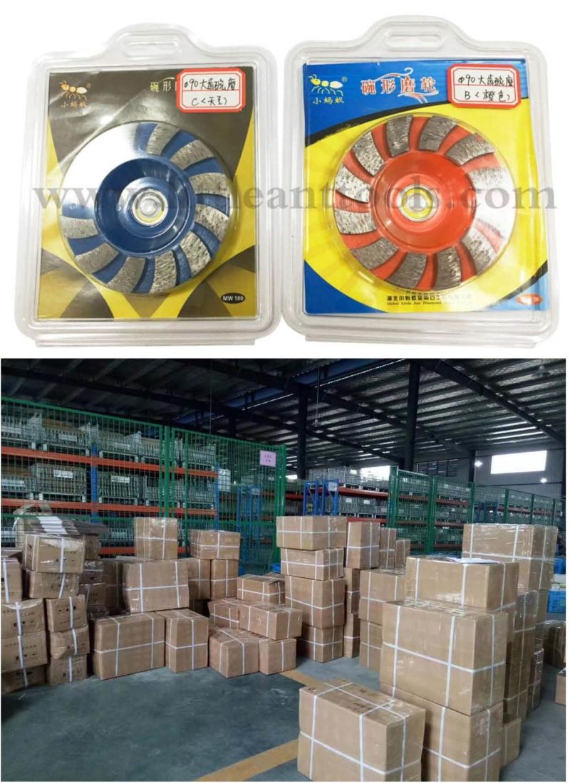 Diamond Cup Grinding Wheels for Damaged Concrete Floor Removal