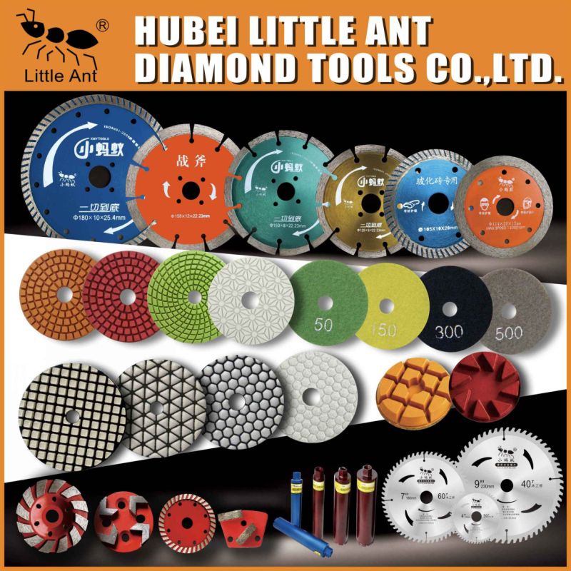 Little Ant 4 Step #1 #2 #3 #4 for Granite Marble Polishing Pad