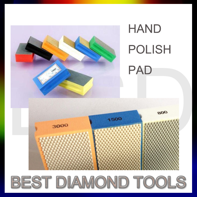 Diamond Resin Hand Polishing Pad
