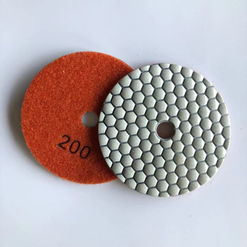 100mm High Dry Polishing Pad for Quartzite and marble