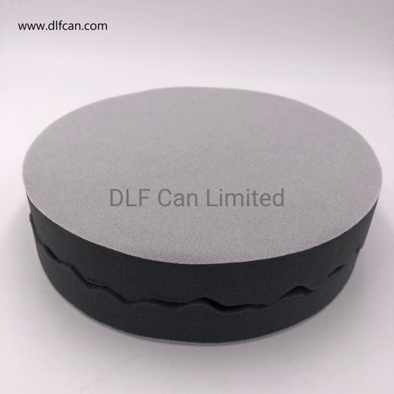 Foam Polishing Pad 200 mm Black for Automotive Refinishing