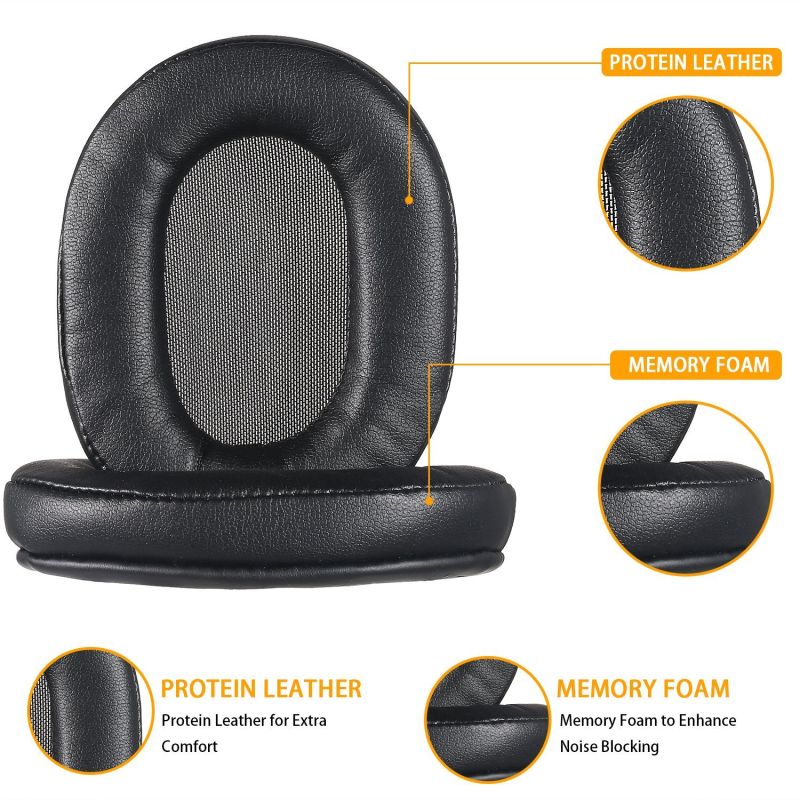 Easy Assembly Headphone Cushions Ear Pads for Headset Mdr-1r