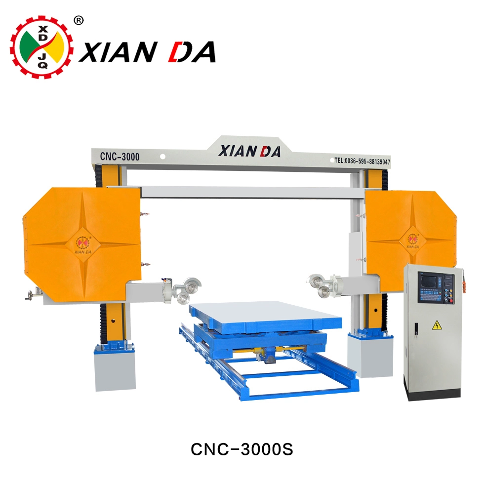 Ce Certificated Rotable Worktable Xianda Diamond Wire Saw Machine