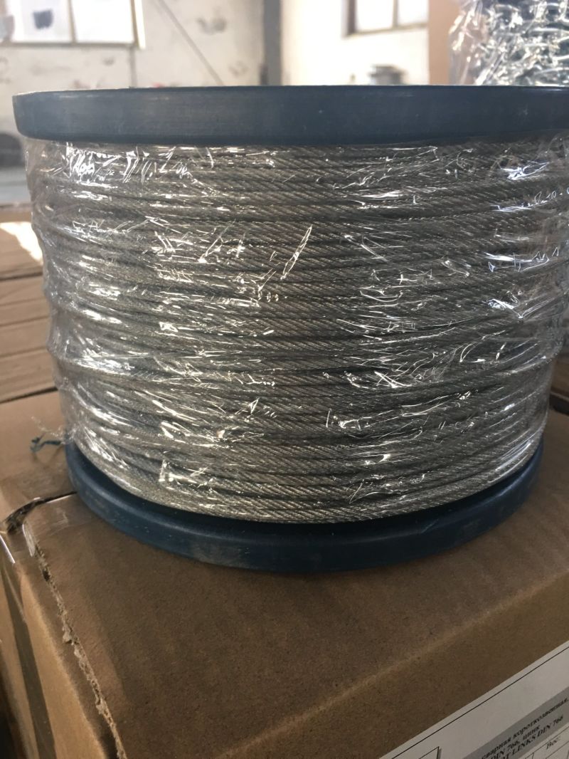 Reel Packaged Galvanized Steel Wire Rope for Lifting