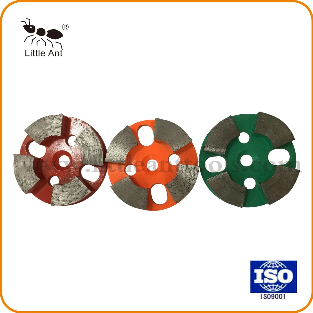 Factory Direct Sell Concrete Floor Abrasive Diamond Grinding Shoes Plate