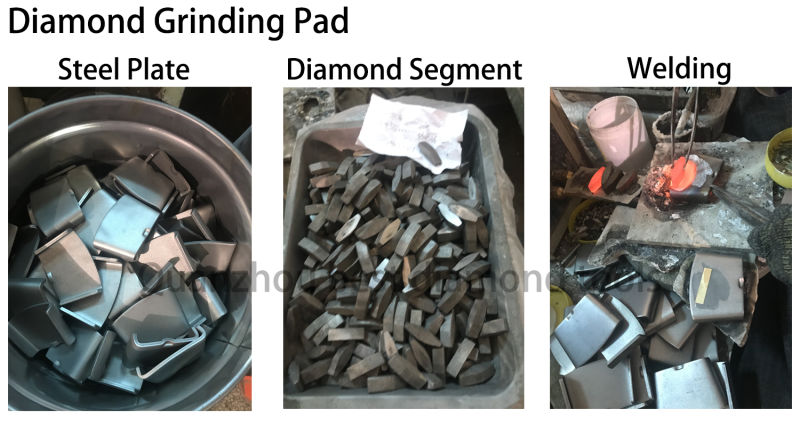 Concrete Abrasive Tool Diamond Grinding Wedge Block