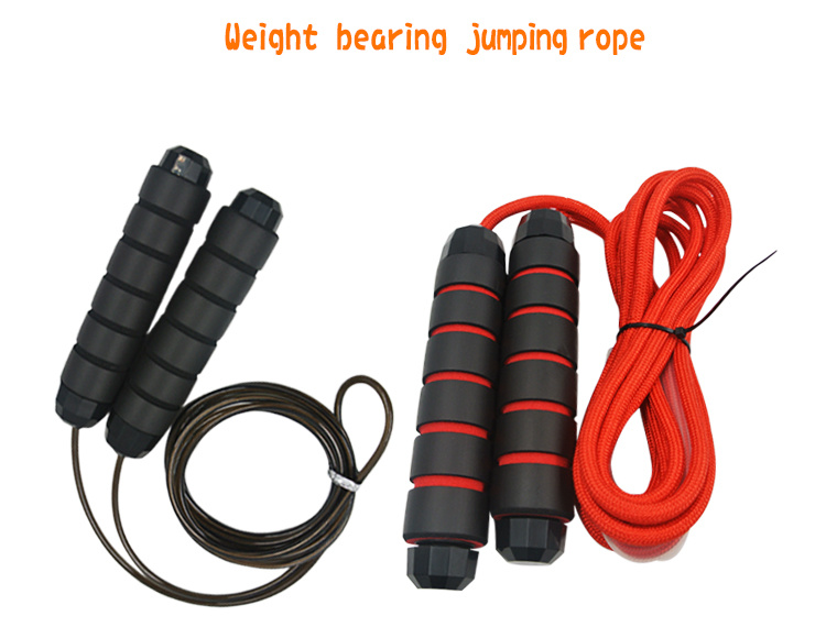 Speed Jump Rope Self-Locking Adjustable Rope Weighted Skipping Jump Rope