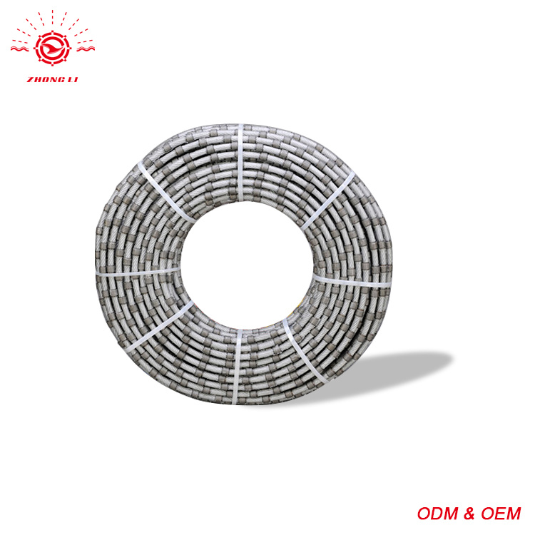 Electroplated Diamond Cutting Wire / Diamond Wire Saw